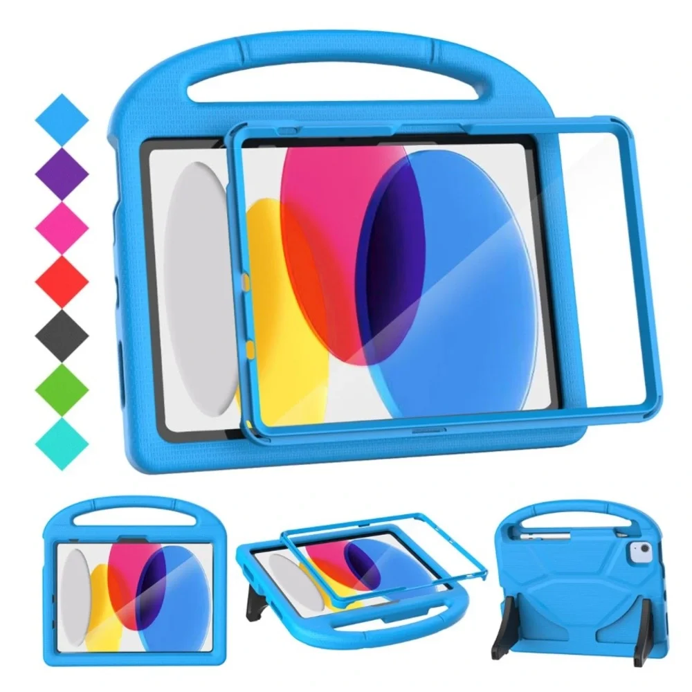iPad 11th Generation & iPad 10th Generation Compatible-Blue Protective Case